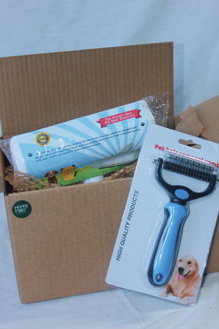 HoneyPaw Shedding Control Kit | Remove Fur from Your Dog & Home